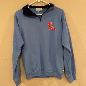 Ole Miss Quarter Zip Jacket
